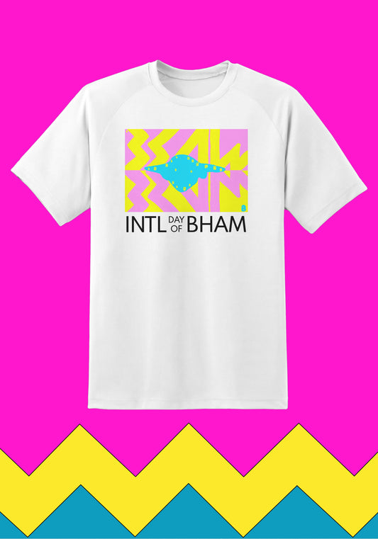 International Day of Birmingham FLAG white