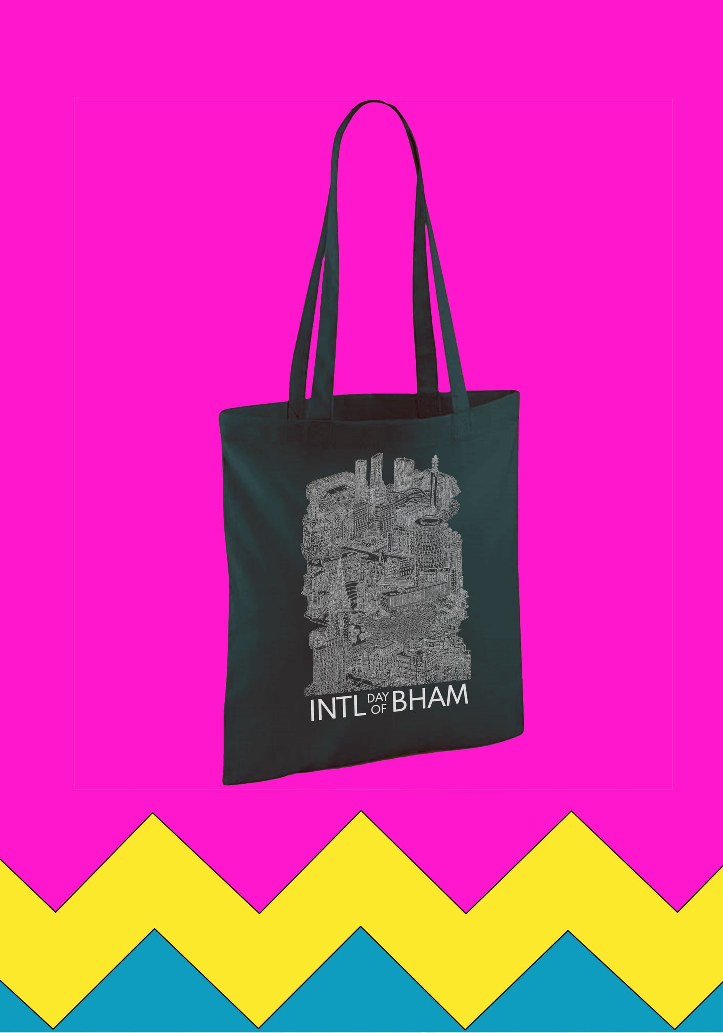 Birmingham Skyline Tote black