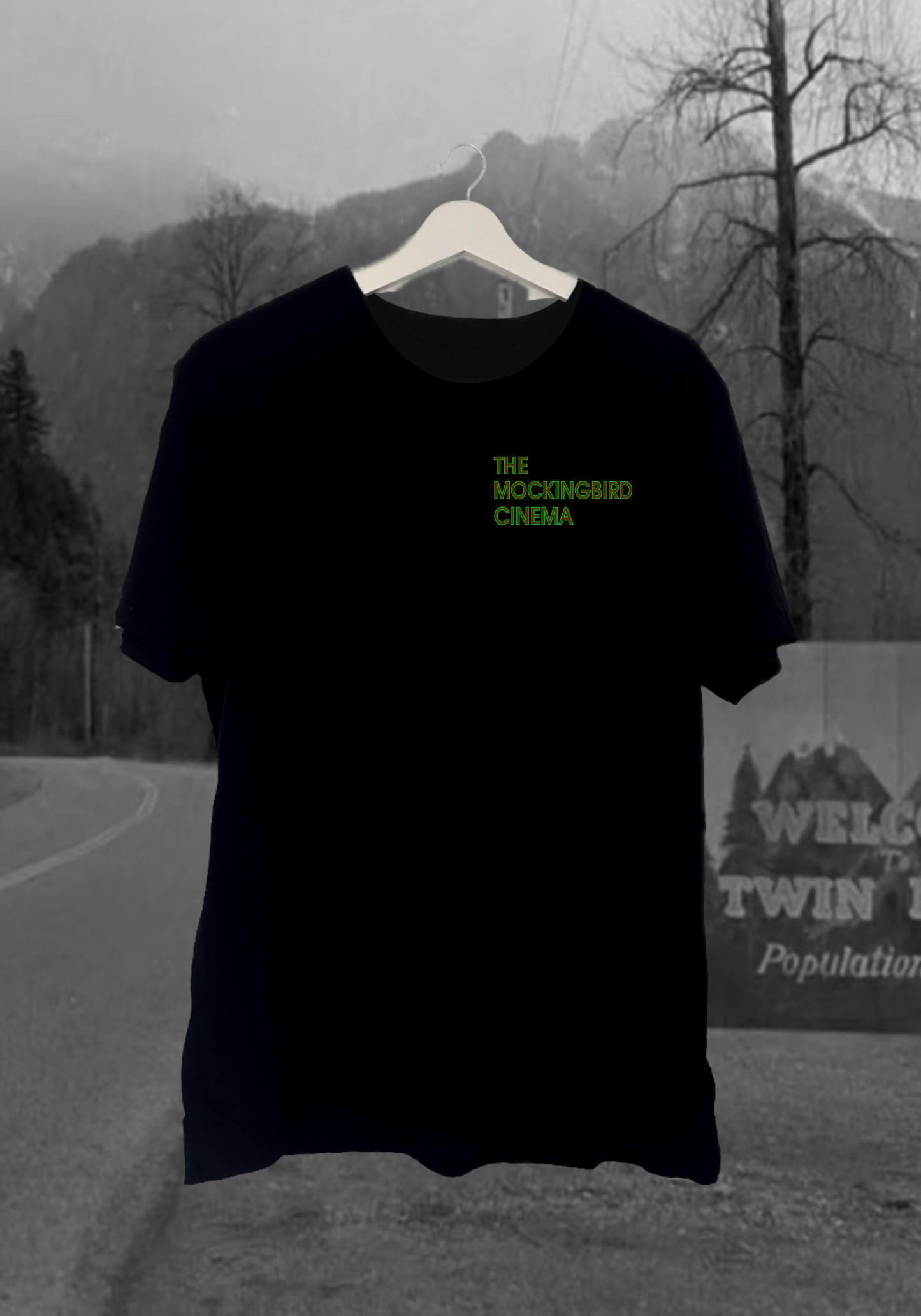 Mockingbird/BAM! BAM! Twin Peaks unisex t-shirt (black)