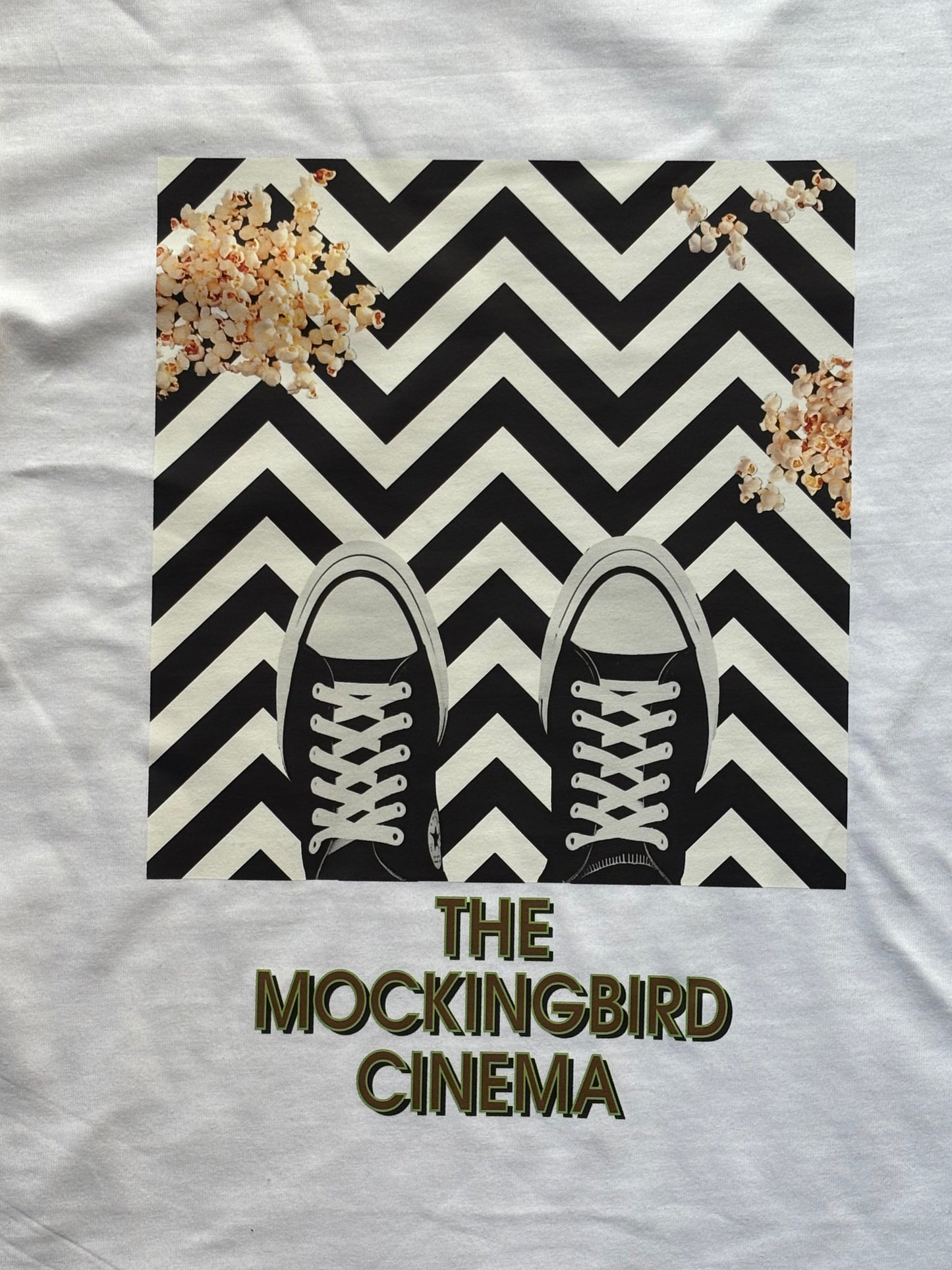 Mockingbird/BAM! BAM! Twin Peaks unisex t-shirt (white)